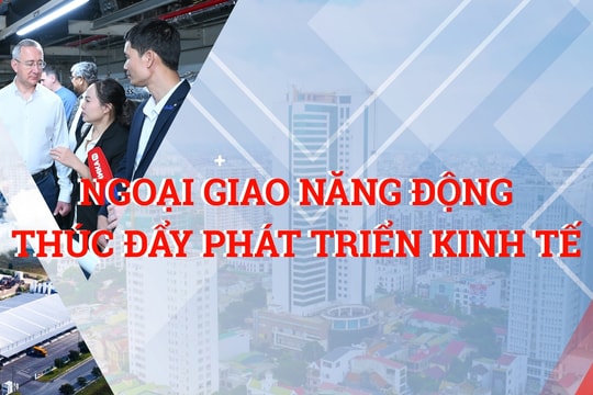 Ngoại giao năng động thúc đẩy phát triển kinh tế