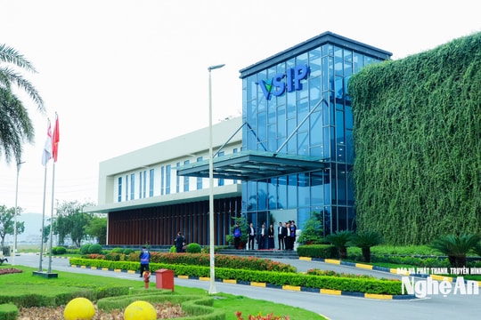 Nghệ An 'chốt' khởi công KCN VSIP 3 vốn đầu tư 1.325 tỷ đồng vào ngày 30/4/2026