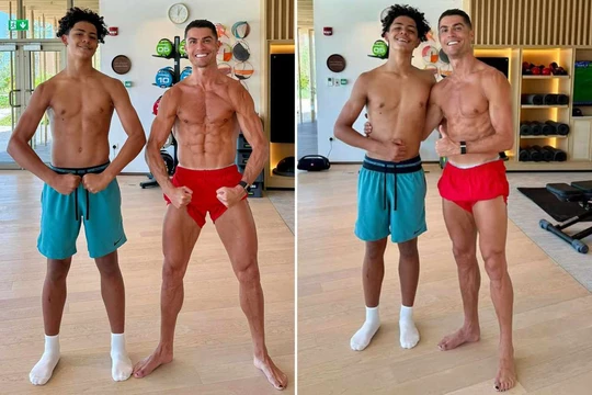 Cristiano Jr và cuộc cách mạng thể chất tuổi 15: Vượt xa bản sao của người cha huyền thoại