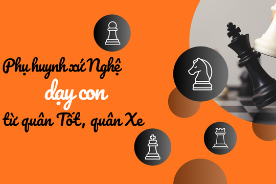 Phụ huynh xứ Nghệ dạy con từ quân Tốt, quân Xe