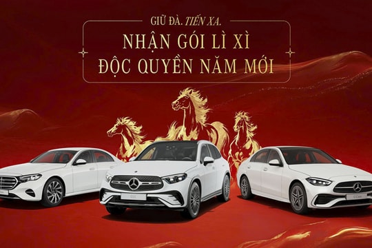 Mercedes-Benz Việt Nam giảm đến 66 triệu đồng Tết 2026
