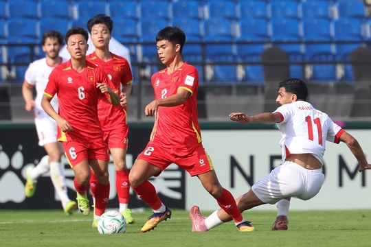 Thắng Jordan 2-0, U23 Việt Nam vẫn cần đề phòng bóng ma 6 điểm bị loại