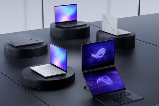 ASUS trình làng dải laptop ROG 2026: Bước tiến mới với RTX 5090 và chip AI