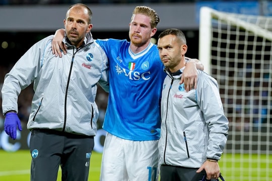 Napoli cân nhắc chia tay Kevin De Bruyne sang Saudi Arabia chỉ sau 6 tháng