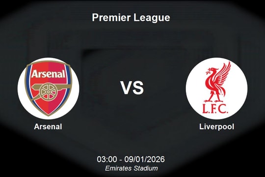 Nhận định Arsenal vs Liverpool - Thử thách bản lĩnh ngôi đầu tại Premier League