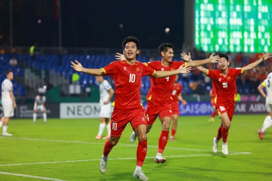 Đánh bại Kyrgyzstan, U23 Việt Nam tiếp tục tạo dấu ấn mạnh mẽ tại Vòng chung kết châu Á 2026