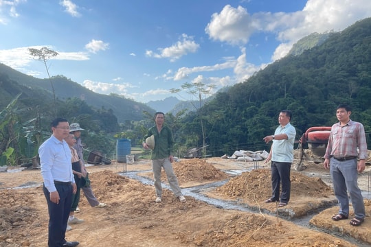 Nghệ An đẩy nhanh tiến độ tái định cư cho người dân vùng thiên tai