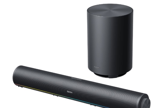 Xiaomi ra mắt Soundbar mới với subwoofer không dây và hệ thống đèn RGB