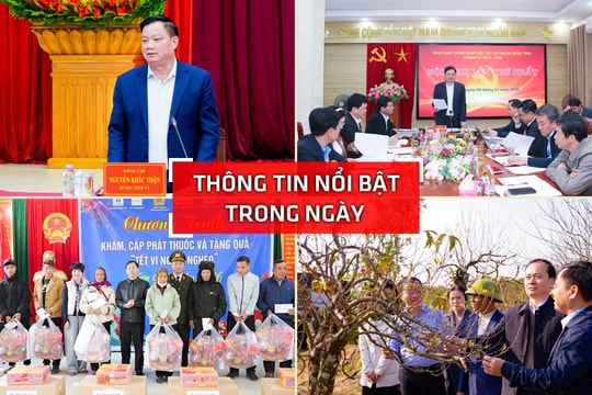 Nghệ An: Thông tin nổi bật ngày 9/1