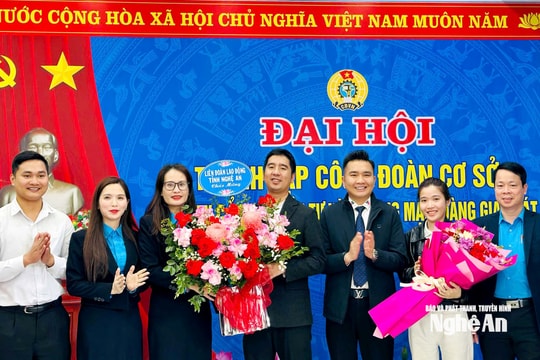 Thành lập Công đoàn cơ sở Công ty cổ phần Đầu tư và Thương mại Hoàng Gia Phát