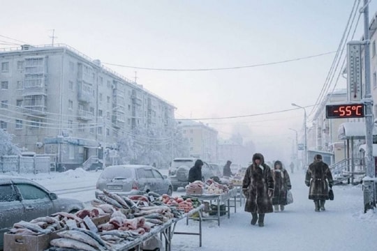 Yakutsk: Hành trình khám phá thành phố lạnh nhất hành tinh với nhiệt độ kỷ lục -64 độ C