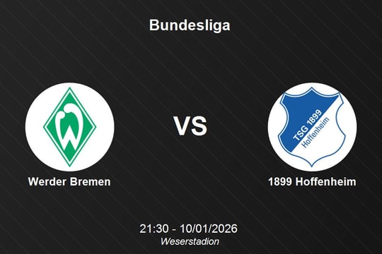 Nhận định Werder Bremen vs 1899 Hoffenheim - Bundesliga