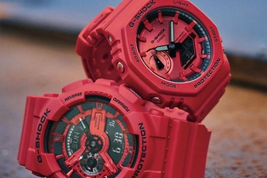 Casio ra mắt bộ sưu tập G-Shock sắc đỏ rực rỡ tại thị trường Mỹ