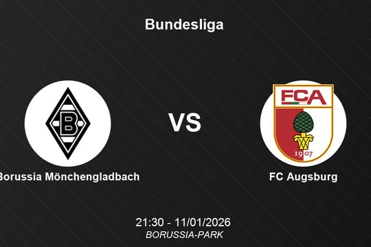Nhận định Borussia Mönchengladbach vs FC Augsburg - Bundesliga: Quyết đấu tại BORUSSIA-PARK