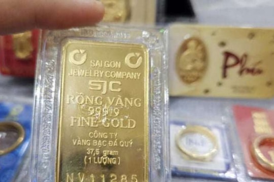 Giá vàng đầu tuần 12/1/2026: Giá vàng miếng SJC, vàng nhẫn tăng ngay lúc 8h30