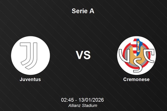 Nhận định Juventus vs Cremonese - Serie A: Pháo đài Allianz Stadium và bài toán của Bà đầm già