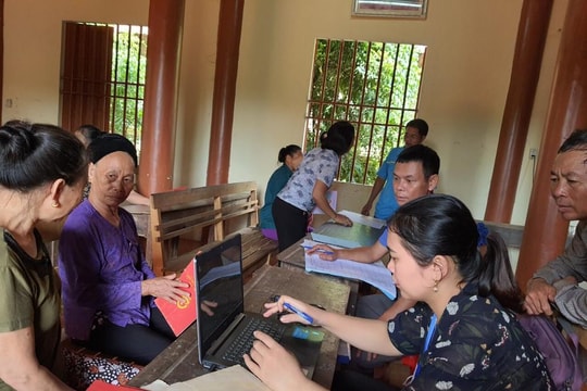 Nỗ lực đẩy nhanh tiến độ cấp giấy chứng nhận quyền sử dụng đất