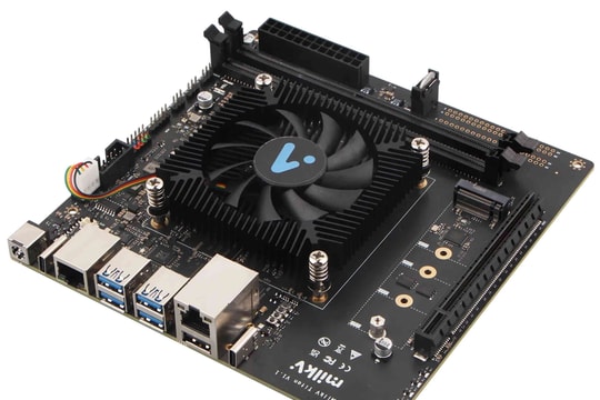 Bo mạch chủ Milk-V Titan: Sức mạnh RISC-V đột phá hỗ trợ dGPU và RAM ECC 64GB