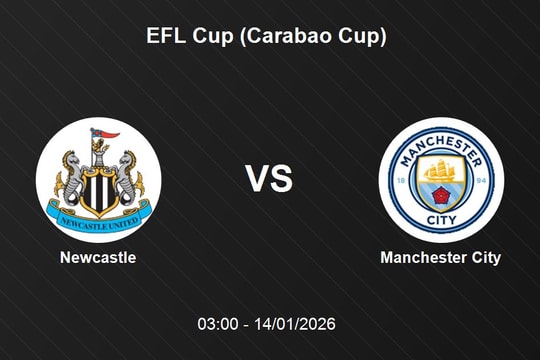Nhận định Newcastle vs Manchester City: Đại chiến tại EFL Cup lúc 03h00 ngày 14/01
