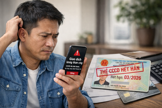 CCCD hết hạn có chuyển khoản online được không ?