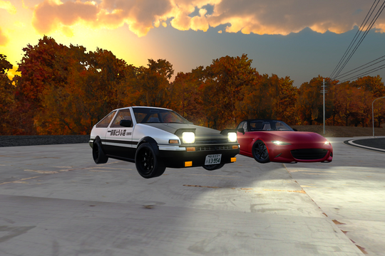 Steam tặng miễn phí Initial Drift: Tựa game đua xe thế giới mở lấy cảm hứng từ Initial D