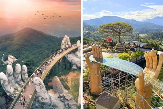 Philippines: Tranh luận quanh cây cầu bàn tay có thiết kế giống hệt Cầu Vàng Đà Nẵng
