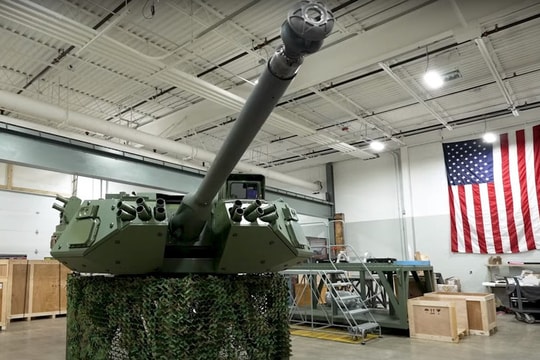 Lục quân Mỹ hiện đại hóa hỏa lực bằng pháo 50mm XM913 trên xe chiến đấu XM30