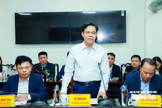 Chủ tịch UBND tỉnh Nghệ An Võ Trọng Hải tiếp công dân phiên định kỳ tháng 1/2026