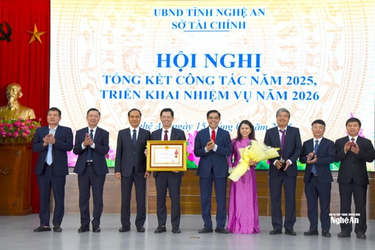 Năm 2026, ngành Tài chính Nghệ An tập trung thực hiện các định hướng chiến lược