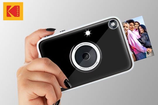 Kodak Printomatic+: Sự kết hợp giữa máy ảnh kỹ thuật số 10MP và công nghệ in ảnh lấy liền Zink