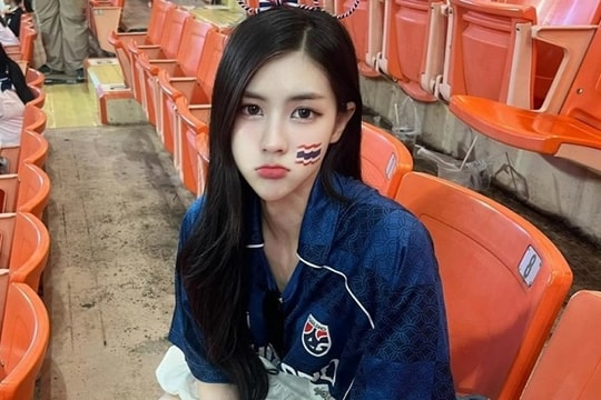 Pinto Hathairat cổ vũ U23 Việt Nam sau khi Thái Lan bị loại sớm tại giải châu Á