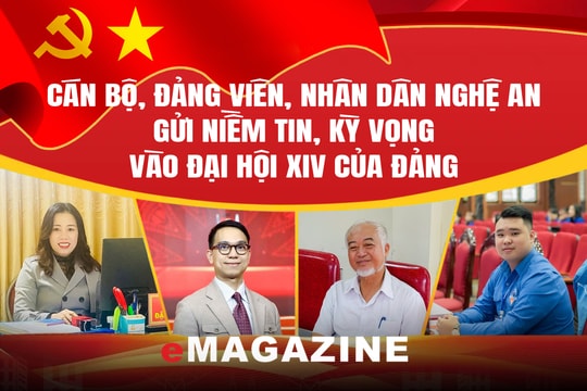 Trao gửi niềm tin, kỳ vọng vào Đại hội XIV của Đảng