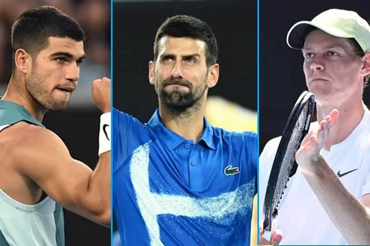 Novak Djokovic thách thức Alcaraz và Sinner trước thềm Australian Open 2026