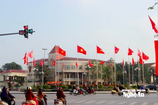 Nghệ An chào mừng Đại hội đại biểu toàn quốc lần thứ XIV của Đảng