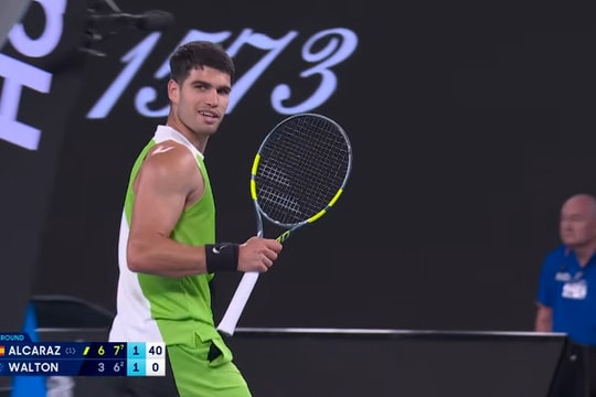 Alcaraz đấu Walton tại Australian Open 2026: Hạt giống số 1 ra oai