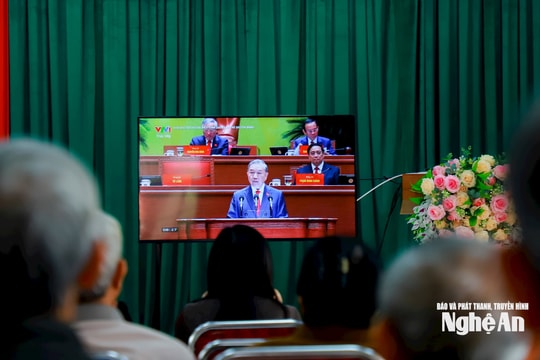 Khí thế mới từ Đại hội XIV của Đảng lan tỏa trong cán bộ, đảng viên, nhân dân Nghệ An