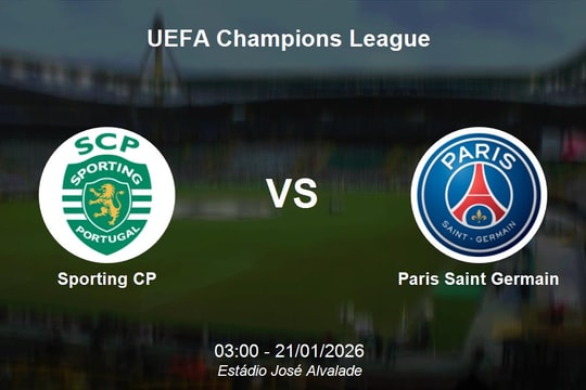 Nhận định Sporting CP vs Paris Saint Germain - UEFA Champions League