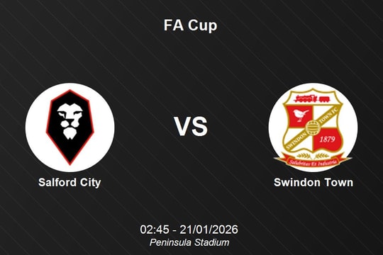 Nhận định Salford City vs Swindon Town - FA Cup: Đại chiến giữa hai hàng công bùng nổ