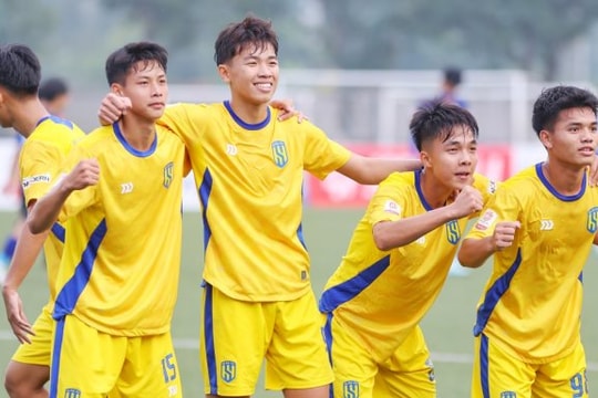 Nhánh knock out dễ thở cho U19 Sông Lam Nghệ An