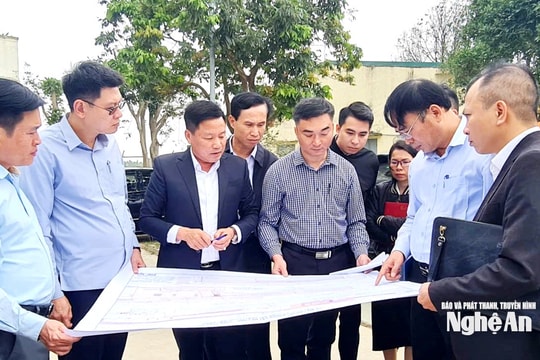 Hoàn thành giải phóng mặt bằng Dự án kéo dài đường cất hạ cánh Cảng hàng không Quốc tế Vinh trước ngày 30/4/2026