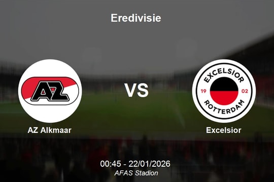 Nhận định AZ Alkmaar vs Excelsior - Sức ép tại AFAS Stadion