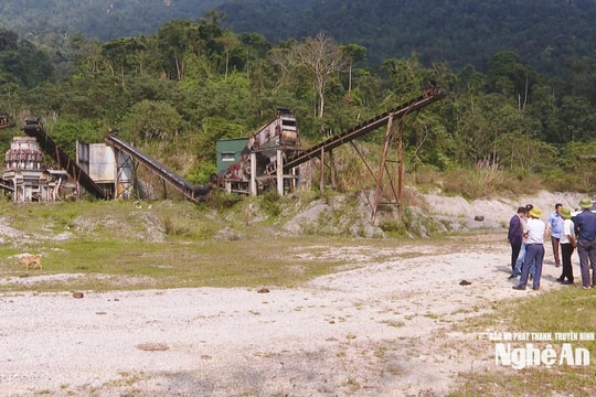 Sẵn sàng nguồn vật liệu cho thi công Dự án cao tốc Vinh - Thanh Thủy
