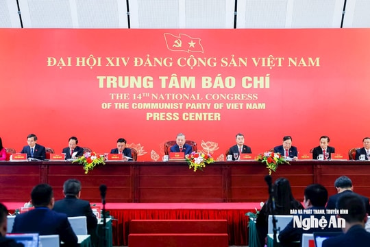 Tổng Bí thư Tô Lâm chủ trì họp báo sau thành công Đại hội XIV của Đảng