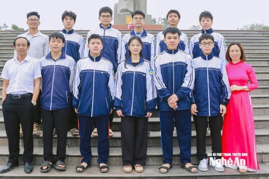 Nghệ An có 11 học sinh vào vòng 2 chọn đội tuyển Olympic quốc tế 2026
