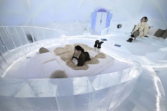 Hokkaido: Khách sạn băng vòm liền khối độc đáo thông báo kín chỗ sớm