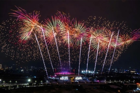 Hà Nội: Những tọa độ xem pháo hoa Mỹ Đình đêm 23/1 đẹp nhất