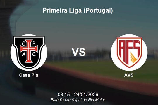 Nhận định Casa Pia vs AVS - Cuộc chiến sinh tồn tại Primeira Liga