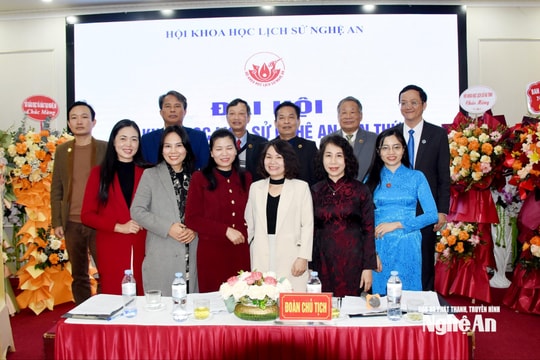 Hội Khoa học Lịch sử Nghệ An Đại hội lần thứ IV, nhiệm kỳ 2026 – 2030