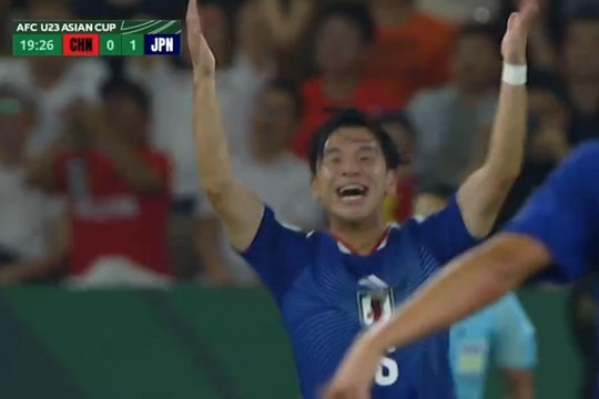 Tỷ số trực tiếp U23 Nhật Bản 4-0 U23 Trung Quốc (KT)