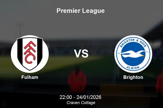 Nhận định Fulham vs Brighton - Vòng 23 Premier League: Điểm tựa Craven Cottage